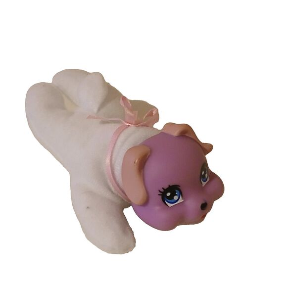 Just Play Puppy Surprise Riley Purple Stuffed Plush Animal Toy Dog w/ 2 Puppies - Picture 9 of 12